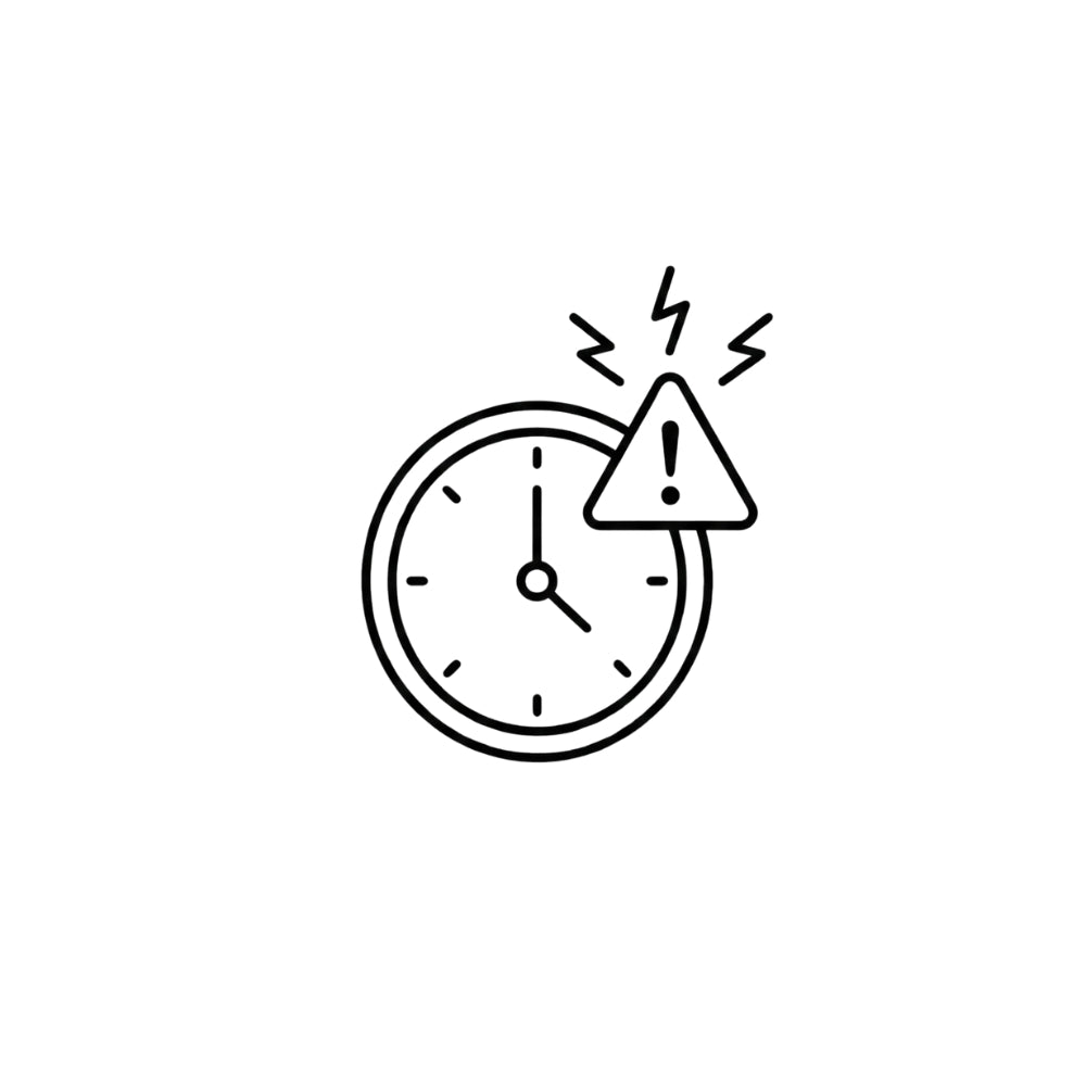 Start van haaruitval bij telogeen effluvium, waarbij de uitval pas enkele maanden na de trigger zichtbaar wordt.