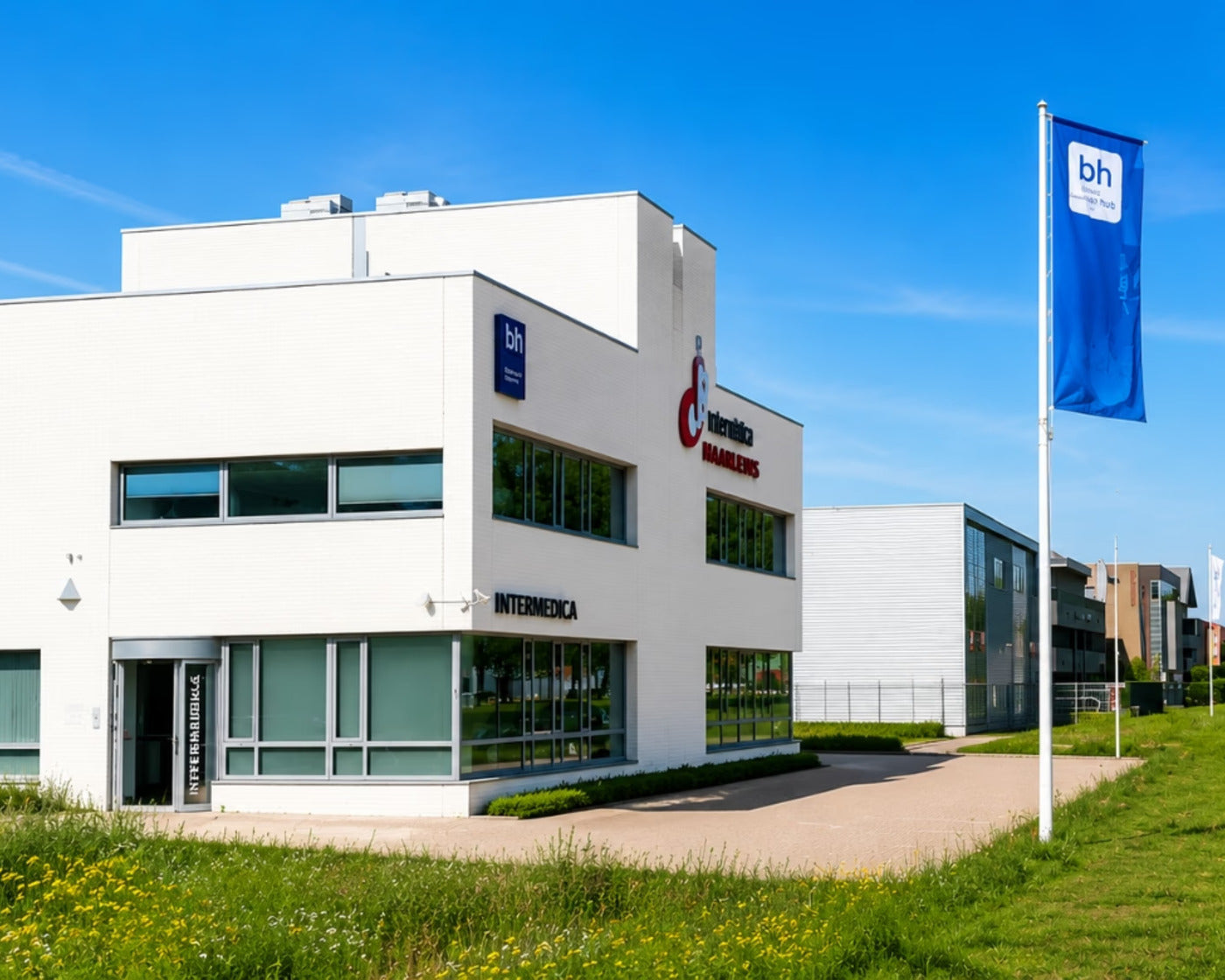 Gebouw van Intermedica waar de expertise achter TRIX Basic is ontwikkeld