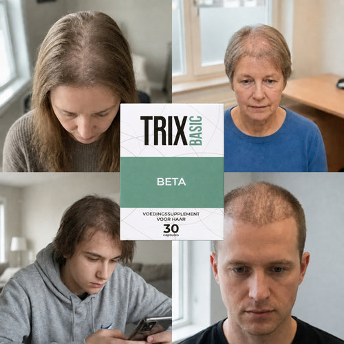 TRIX Basic Beta per la perdita di capelli diffusa associata al telogen effluvium in uomini e donne.